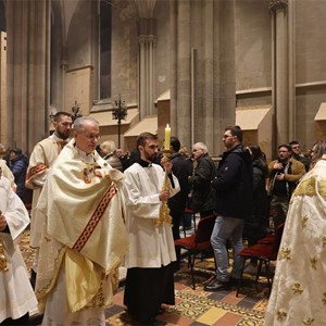 Nadbiskup Kutleša predvodio Misu večere Gospodnje